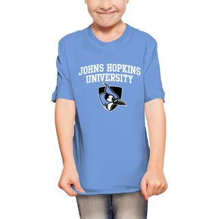 Johns Hopkins Blue Jays Arch Logo Youth T-Shirt