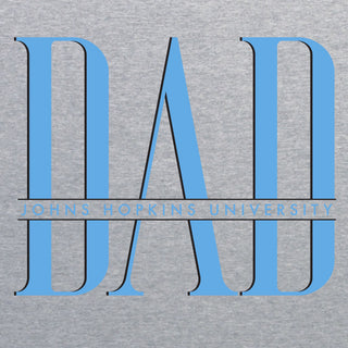 Johns Hopkins Classic Dad T-Shirt - Sport Grey