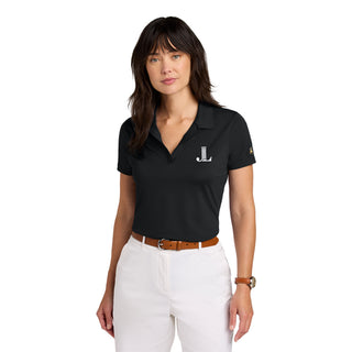 Junior League Logo LC EMB Brooks Brothers Women’s Mesh Pique Performance Polo