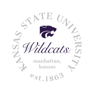 K-State Roundabout BTB Crewneck - White