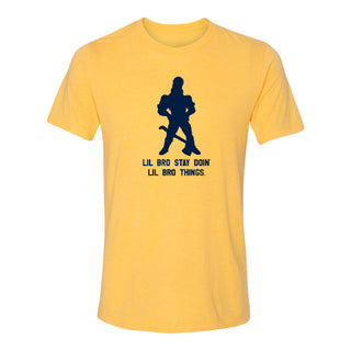 Lil Bro Canvas Triblend T-Shirt - Yellow Gold Triblend
