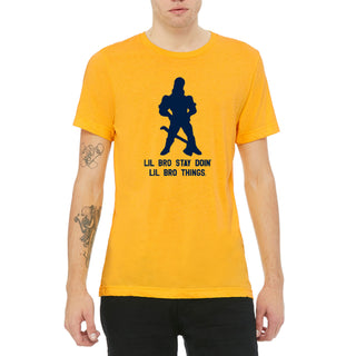 Lil Bro Canvas Triblend T-Shirt - Yellow Gold Triblend