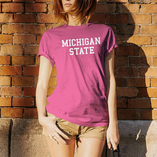 Michigan State University Spartans Basic Block T-Shirt