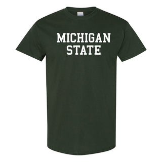 Michigan State University Spartans Basic Block T-Shirt
