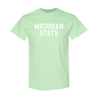 Michigan State University Spartans Basic Block T-Shirt