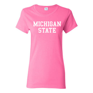 MSU Basic Block Womens T-Shirt