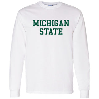 Michigan State Spartans Basic Block Long Sleeve