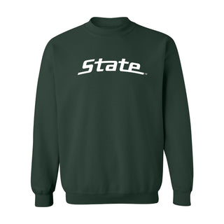 MSU State Wordmark Crewneck