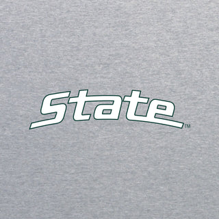 MSU State Wordmark Outline Hoodie