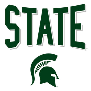 Michigan State MSU Statement Block Youth T-Shirt - White