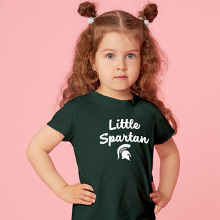 Michigan State Little Spartan Toddler T-Shirt - Forest