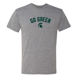 MSU Go Green Arc NLA Triblend T-Shirt
