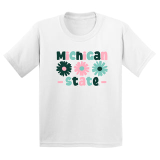 MSU Daisy Dot Youth T-Shirt - White