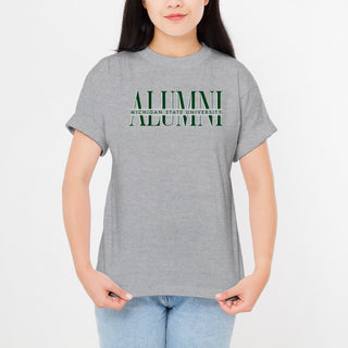 MSU Classic Alumni T-Shirt - Sport Grey
