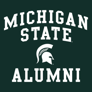 Michigan State Arch Logo Alumni Hoodie - Forest