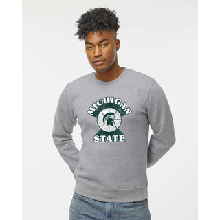 MSU Basketball Shootout JA BTB Crewneck - Oxford
