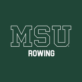 MSU Sparty Rowing Mascot Mark LC Zip Hoodie - Forest