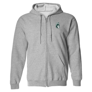 Michigan State Sparty LC EMB Full Zip Hoodie