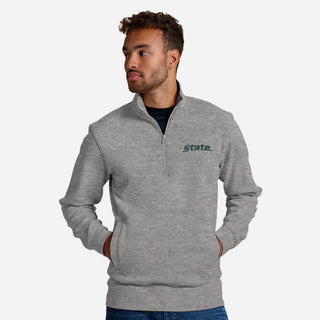 MSU Script Logo EMB BTB 1/4 Zip