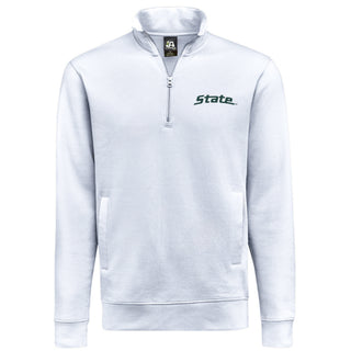 MSU Script Logo EMB BTB 1/4 Zip