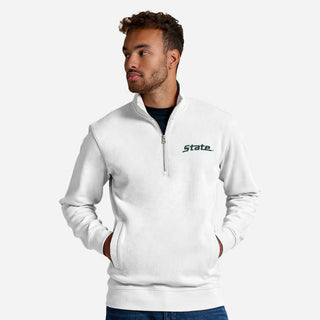 MSU Script Logo EMB BTB 1/4 Zip