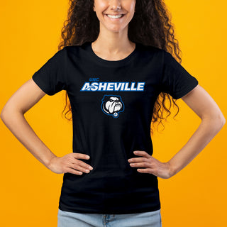UNC Asheville Bulldogs Arch Logo Womens T-Shirt