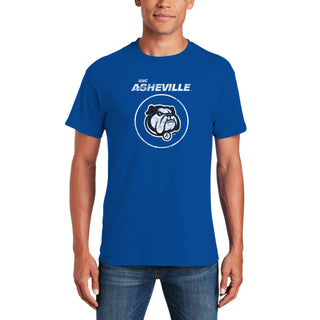 UNC Asheville Bulldogs Distressed Circle Logo T-Shirt - Royal