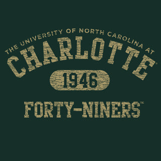 UNC Charlotte Miners Athletic Arch Hoodie - Forest