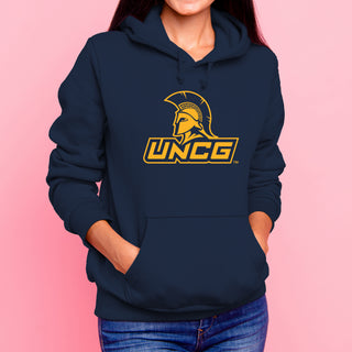 UNC Greensboro Spartans Primary Logo Hoodie - Navy