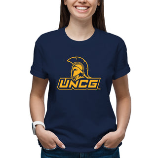 UNC Greensboro Spartans Primary Logo T-Shirt - Navy