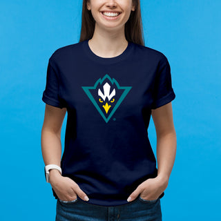 UNC Wilmington Seahawks Primary Logo T Shirt - Navy