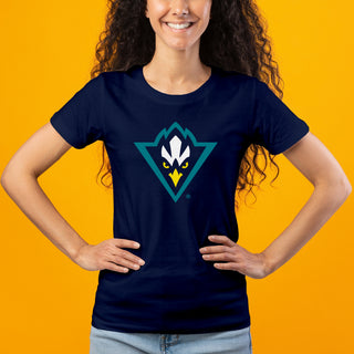 UNC Wilmington Seahawks Primary Logo Women's T Shirt - Navy