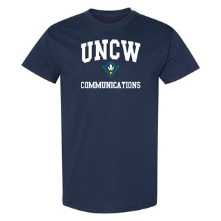 Wilmington Seahawks Arch Logo Communications T-Shirt - Navy