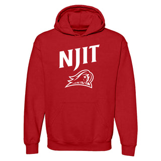 New Jersey Institute of Technology Arch Logo Hoodie - Red