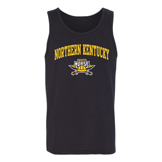 Northern Kentucky University Norse Arch Logo Tank Top - Black
