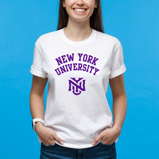New York University Violets Arch Logo T-Shirt
