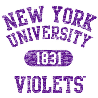 New York University Athletic Arch Hoodie - White