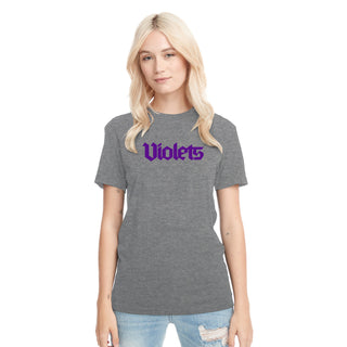NYU Violets Wordmark Triblend T-Shirt