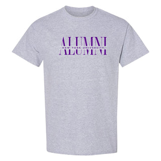 NYU Classic Alumni T-Shirt - Sport Grey