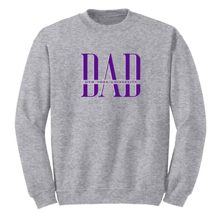 NYU Classic Dad Crewneck - Sport Grey