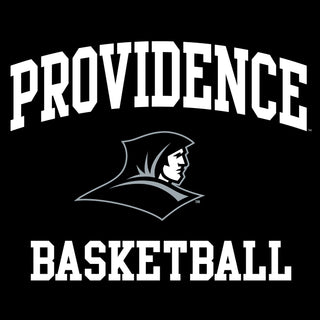 Providence Friars Arch Logo Basketball T-Shirt - Black