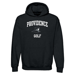 Providence Friars Arch Logo Golf Hoodie - Black