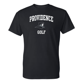 Providence Friars Arch Logo Golf T-Shirt - Black