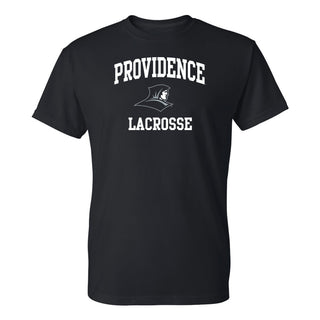 Providence Friars Arch Logo Lacrosse T-Shirt - Black