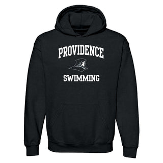 Providence Friars Arch Logo Swimming Hoodie - Black