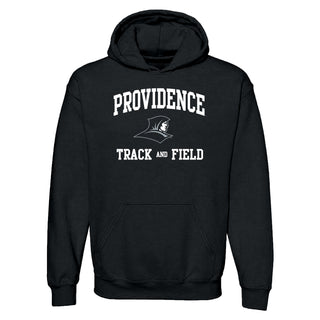 Providence Friars Arch Logo Track & Field Hoodie - Black