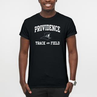 Providence Friars Arch Logo Track & Field T-Shirt - Black