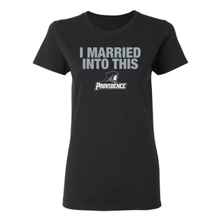 Providence Friars I Married Into This Women's T-Shirt - Black
