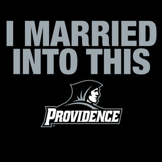 Providence Friars I Married Into This Women's T-Shirt - Black