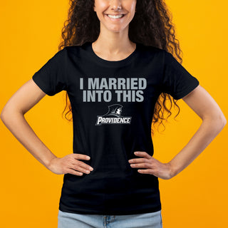 Providence Friars I Married Into This Women's T-Shirt - Black